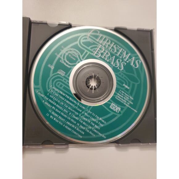 Christmas Brass by Dallas Brass Music CD 1994 Regency 14 Popular Songs - Picture 4 of 4